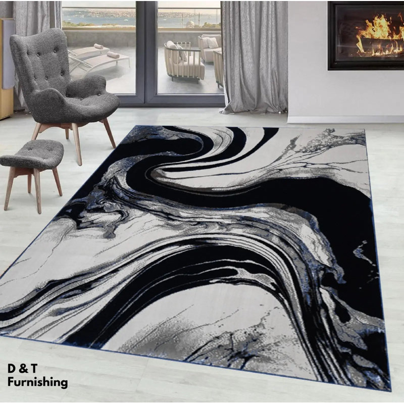 Non Slip Rugs For Living Room Hallway Rug Kitchen Bedroom Carpet Door Mat, Rectangle 160 x 230 cm