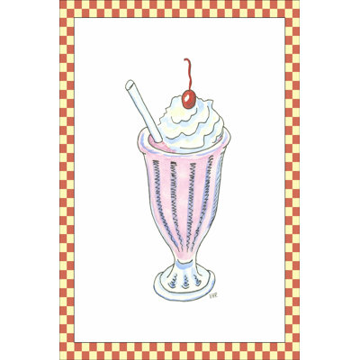Ice Cream Parlor II by Virginia A. Roper - Wrapped Canvas Painting