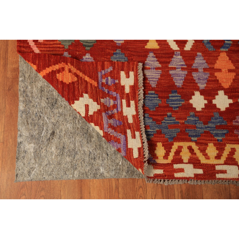 Tapis oriental à motif géométrique complet Kilim 10 x 16