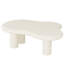 Table basse Cloud, jolie table basse avec 4 pieds massifs, table basse moderne pour salon, bureau personnel, table à thé minimaliste Funky