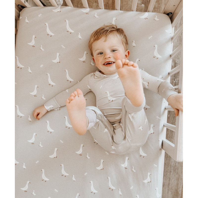 Drap pour lit de bébé - Oie, Oie