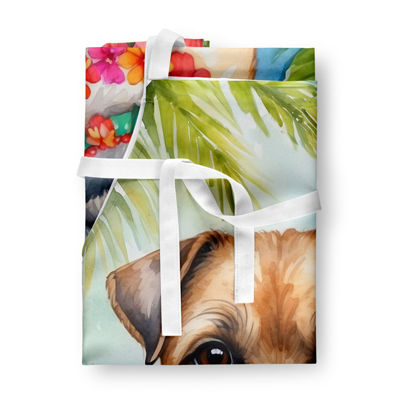 Tablier Border Terrier Luau