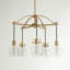 Lustre géométrique unique à 5 lumières Dominicka-998733660
