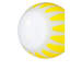 Luminaire suspendu d’extérieur à pile 4,84" Laraine