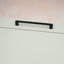 160mm Matt Black Curved D-Bar Handle