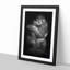 Lowland Gorilla in Abstract - Picture Frame Painting Print-55577389-55577386