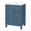 Meuble-lavabo avec lavabo en céramique, 2 tiroirs et tablette réglable-1244046797-1244046799