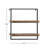 Destiny 2 Piece Tiered Shelf