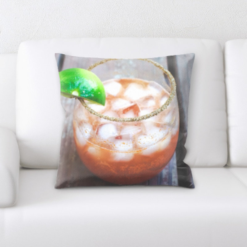 Microsuede Throw Pillow