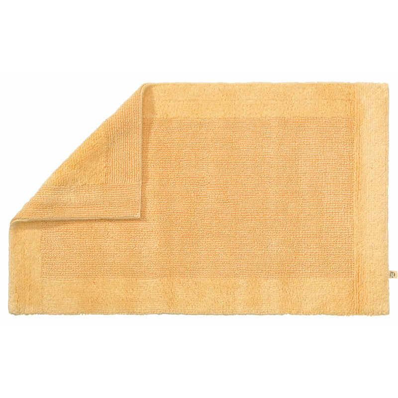 Bath Rug, 45cm W x 60cm L, No, Yellow
