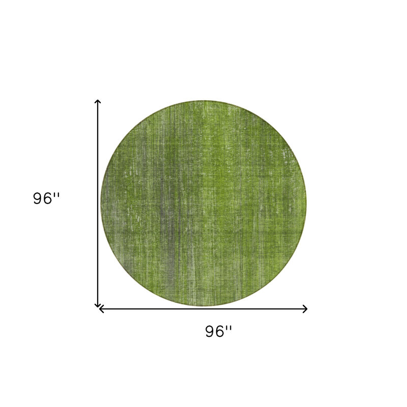 Tapis d'intérieur rond 8 po