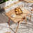 3-Piece Solid Wood Dining Table & Chair Set-443510213