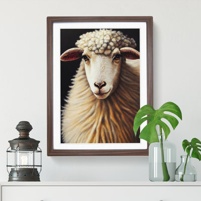 Charming Sheep - Wall Art