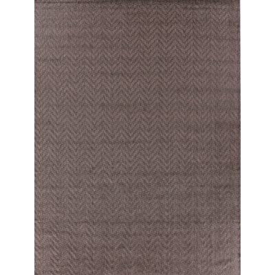 Demani Wool Chevron Area Rug in Brown