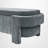 Cineus Oval Fabric Upholstered Storage Ottoman-110842519
