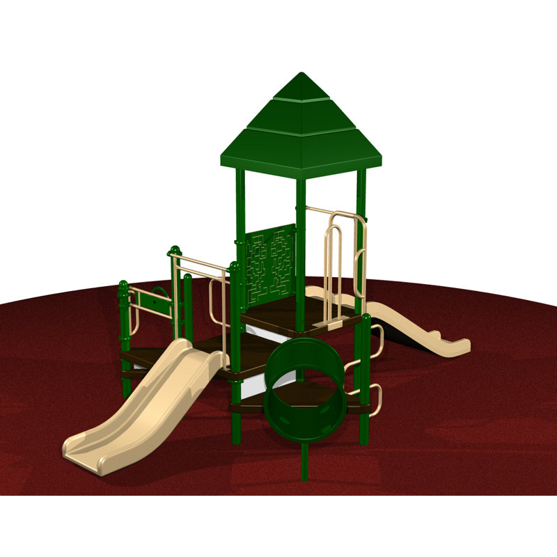 Playsystem  Ages 2-5, Green, Tan and Brown