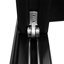 Porte pliante en aluminium noir à 5 panneaux de 144 po x 96 po KaMic Elite-Fold-109051313-109051316-109051307