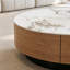 Table basse ronde pour petit appartement-133405832-133405834