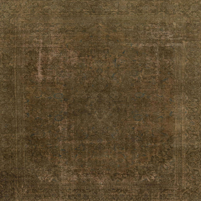 Abstract Indoor Rug, Square 5'