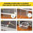 Multi Pet Playpen - Foldable DIY Metal Cat Cage Dog Cages-111913905