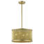 Luminaire suspendu tambour 4 lumières Connally