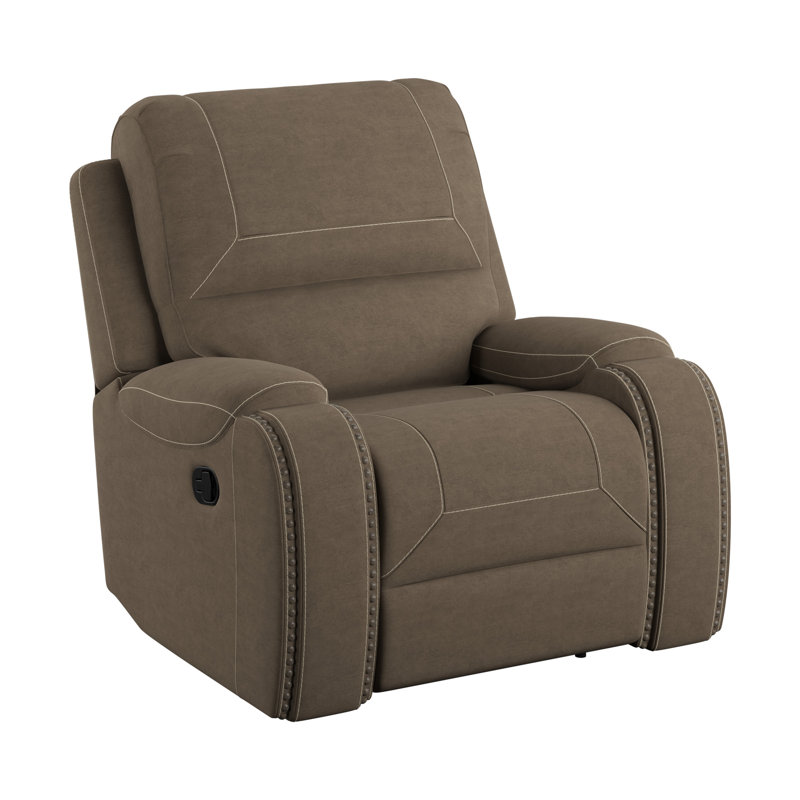 Dulal Upholstered Swivel Recliner