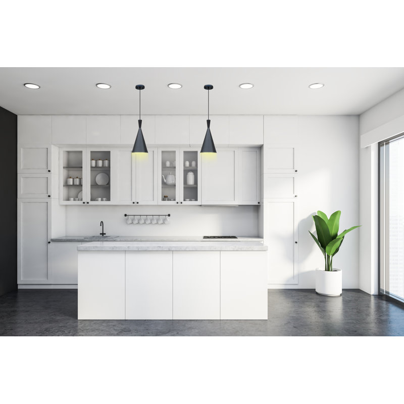 Luminaire suspendu conique à 1 lumière Doanld