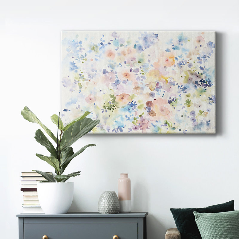 «Flowing Colors I», reproduction sur toile tendue, L 12 po x H 8 po
