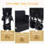 Chariot pliable convertible 3-en-1 avec banquette et rangement - Chariot utilitaire robuste de 500 lb-124614144