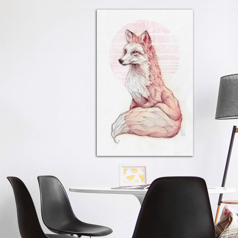 "Vampires" par Mike Koubou - impression d'art graphique, H 60 po x l 40po x P 1,5 po, Toile tendue