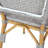 Outdoor Chairs In Gray, French Bistro Style, Aluminum And , Rust , Of 2 For Garden & Use Pe Chairs, 2, Frame, Design, Rust-