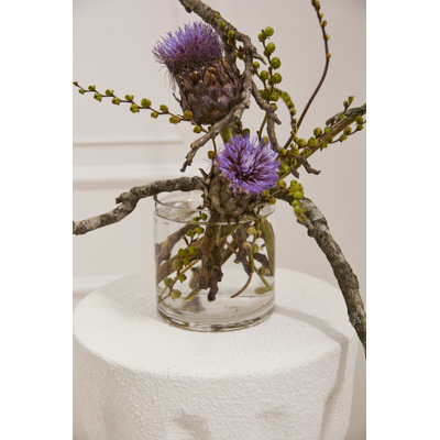 Clear Cylinder Vase 