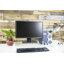 Support de bureau ergonomique en verre