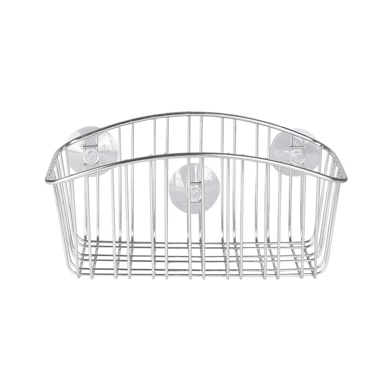 Panier de douche mural en acier inoxydable Ledbetter