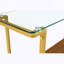Console en verre pour le salon
