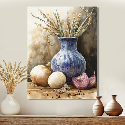 Costanza II - Still Life Canvas Wall Art Print