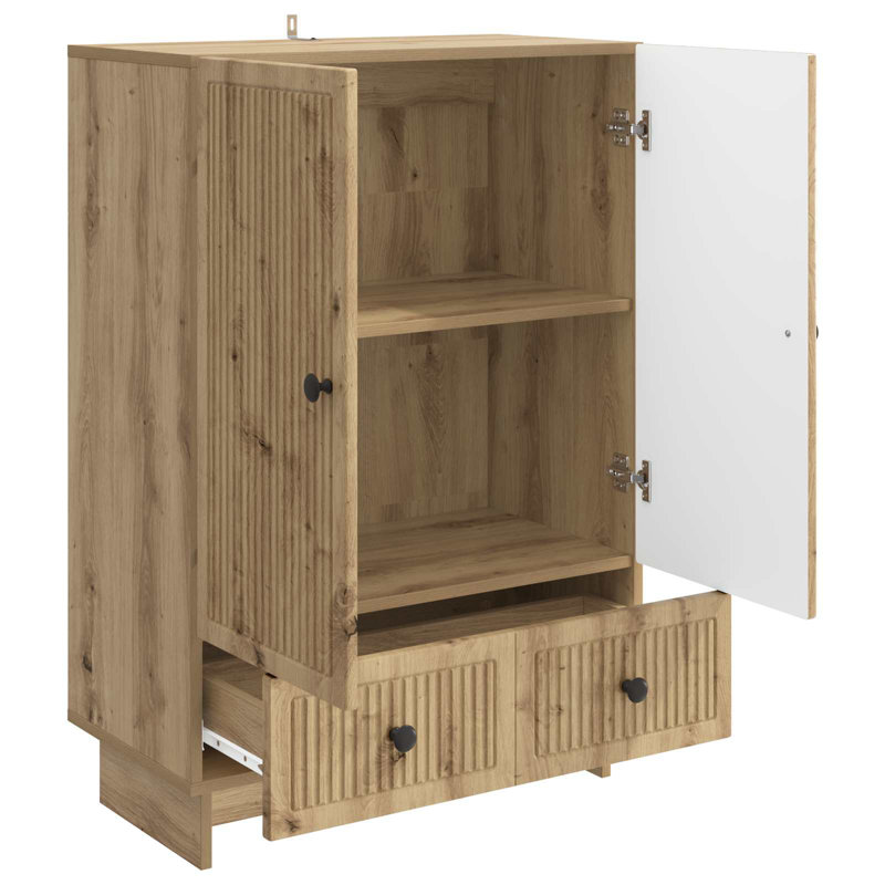 66cm Sideboard, Artisan Oak