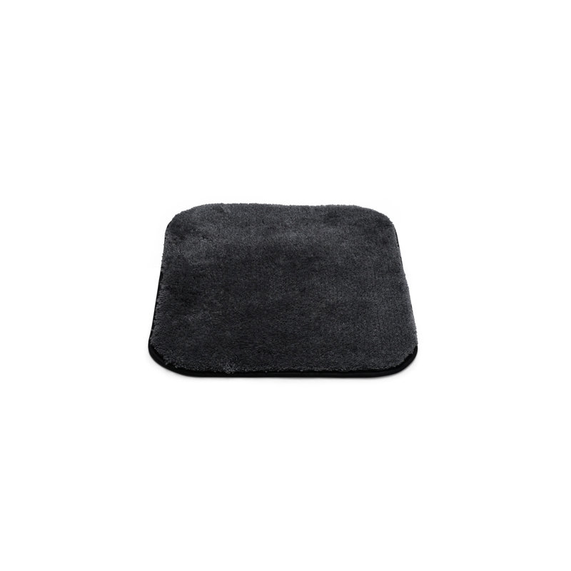 Tapis pour salle de bain Auna, Anthracite