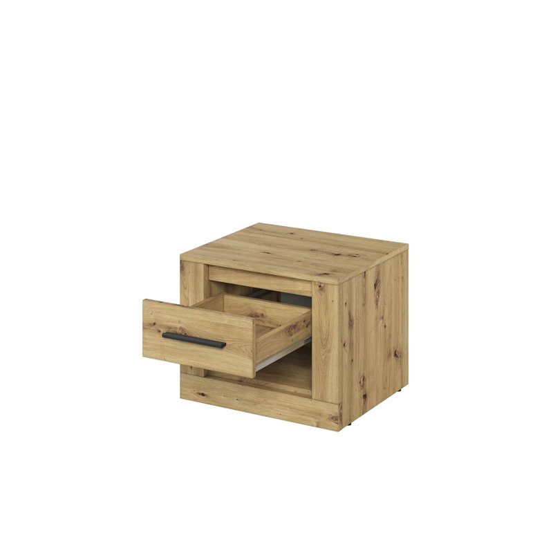 50 cm W Laminate Bedside Table