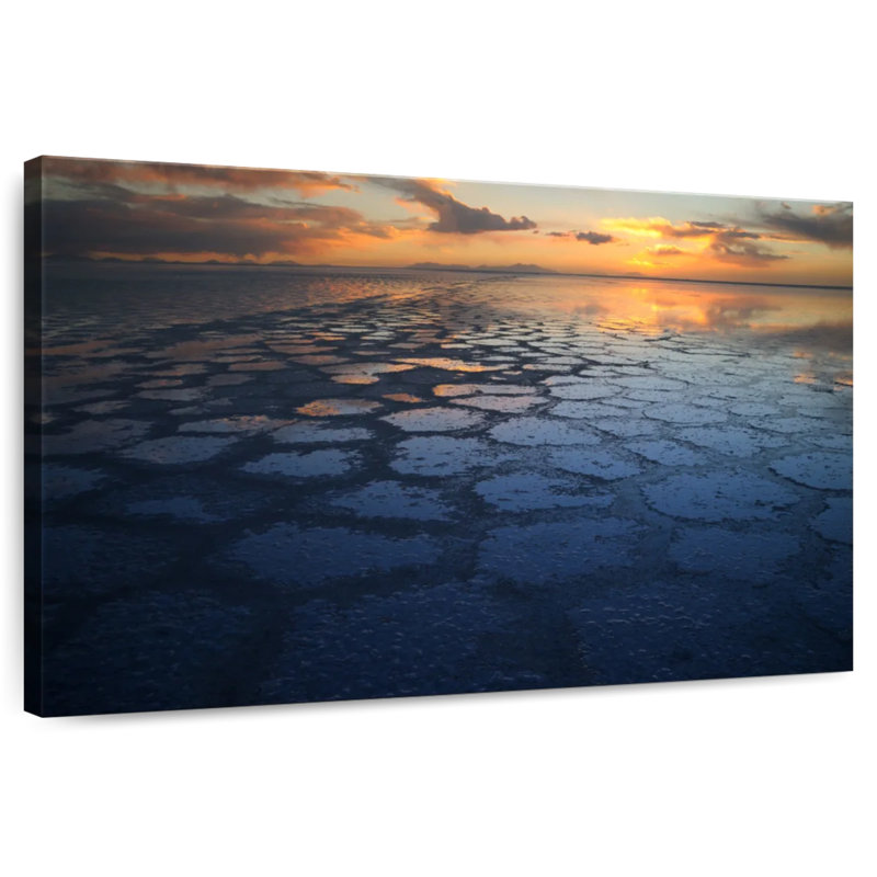 Alvord Salar De Uyuni Sundown, 26" H x 39" W