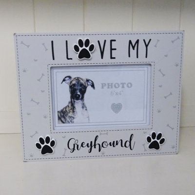 Daugherty White Solid + Manufactured Wood Picture Frame