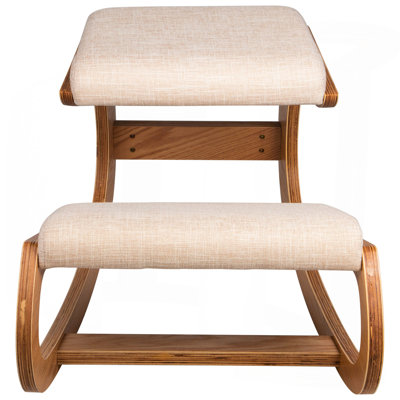 Ergonomic Kneeling Chair Heavy Duty Better Posture Kneeling Stool Office Chair Home For Body Shaping Relieveing Stress Meditation Desk Computer Kneeling Stool Chair