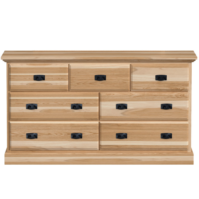 Arvilla 7-drawer Solid Wood Dresser