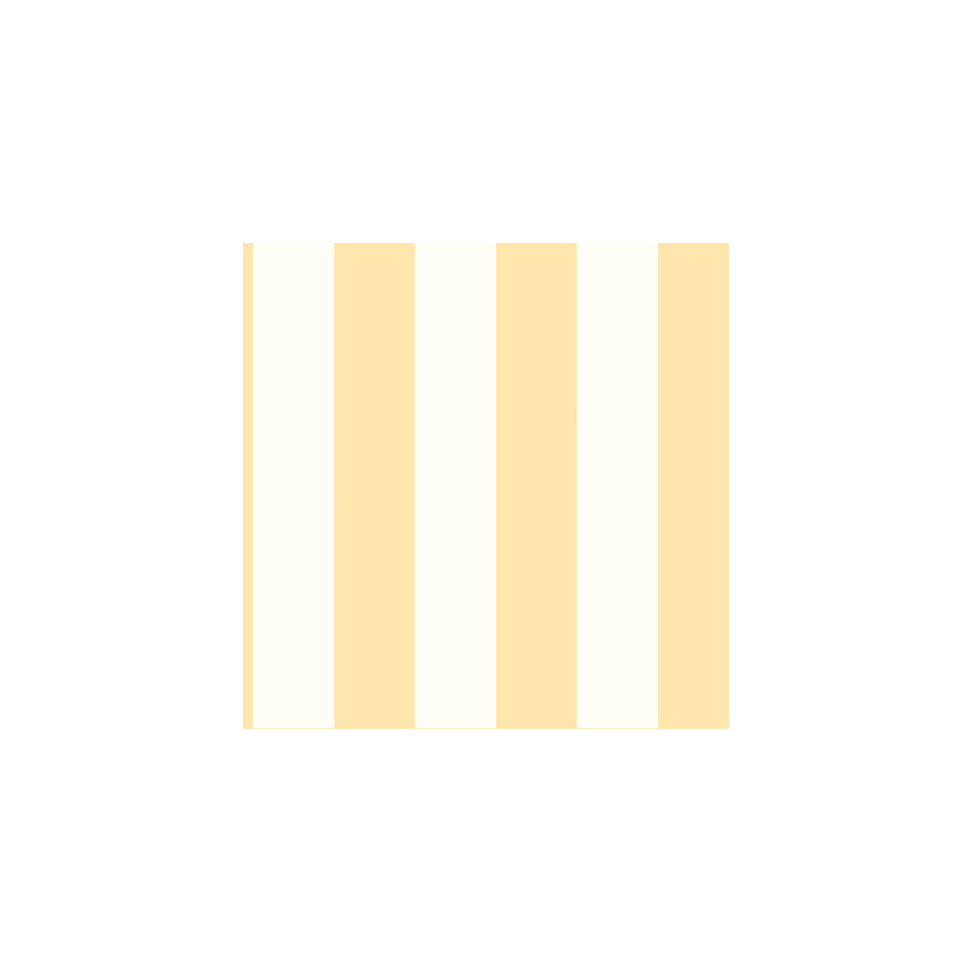 Modern Striped Wallpaper, Yellow/White