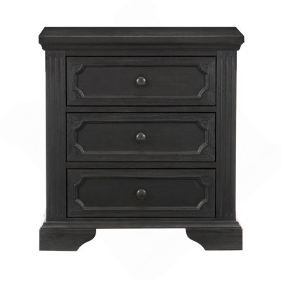 Table de chevet 3 tiroirs Traditional Design