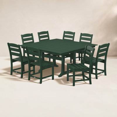 POLYWOOD® Lakeside 60" Patio Dining Set