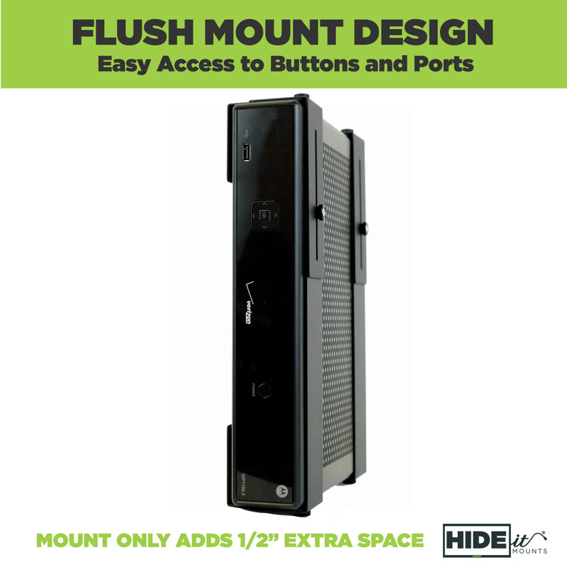 HIDEit Mounts HIDEit Uni-MW | Adjustable Medium+Wide Component Mount ...