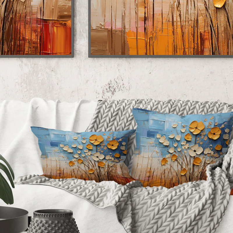 Coussin P Prairie Pissies Bliss Interwoven