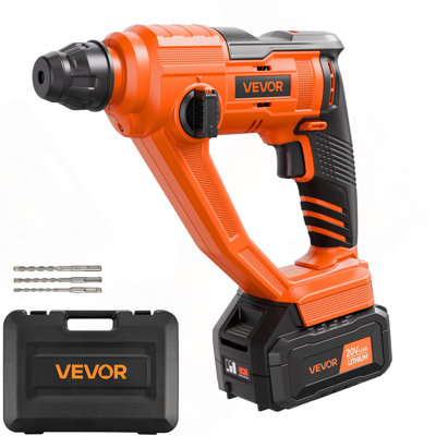 Perceuse-marteau rotatif sans fil 20V SDS-Plus 0,6 pouce 1000 tr / min 2 fonctions