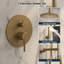 Système de douche complet à double fonction Calder avec valve brute-98287151